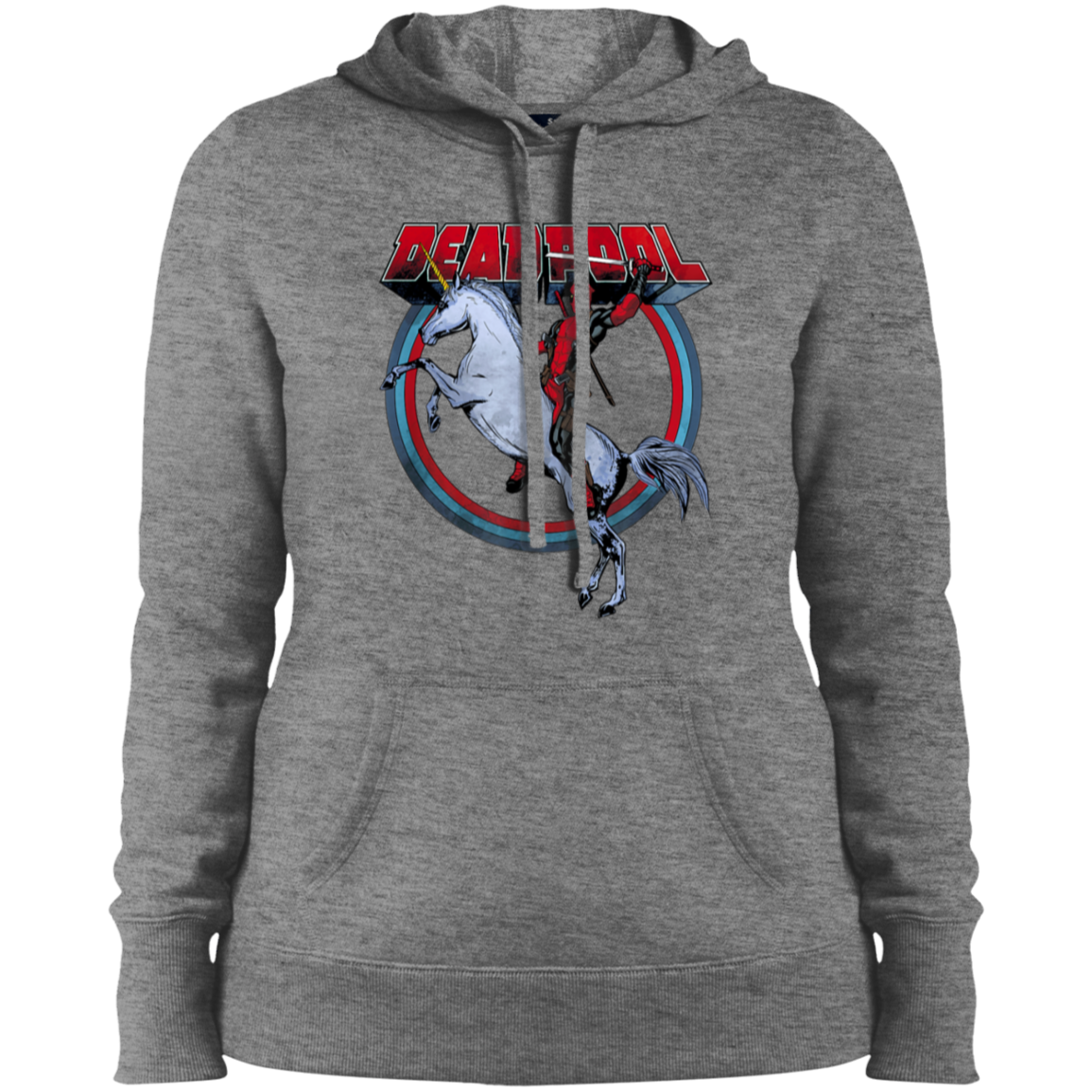 "UNICORN DEADPOOL" Ladies' Pullover Hooded Sweatshirt