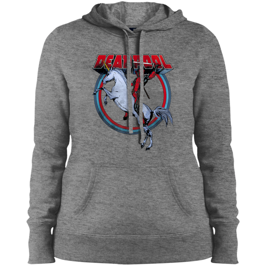 "UNICORN DEADPOOL" Ladies' Pullover Hooded Sweatshirt