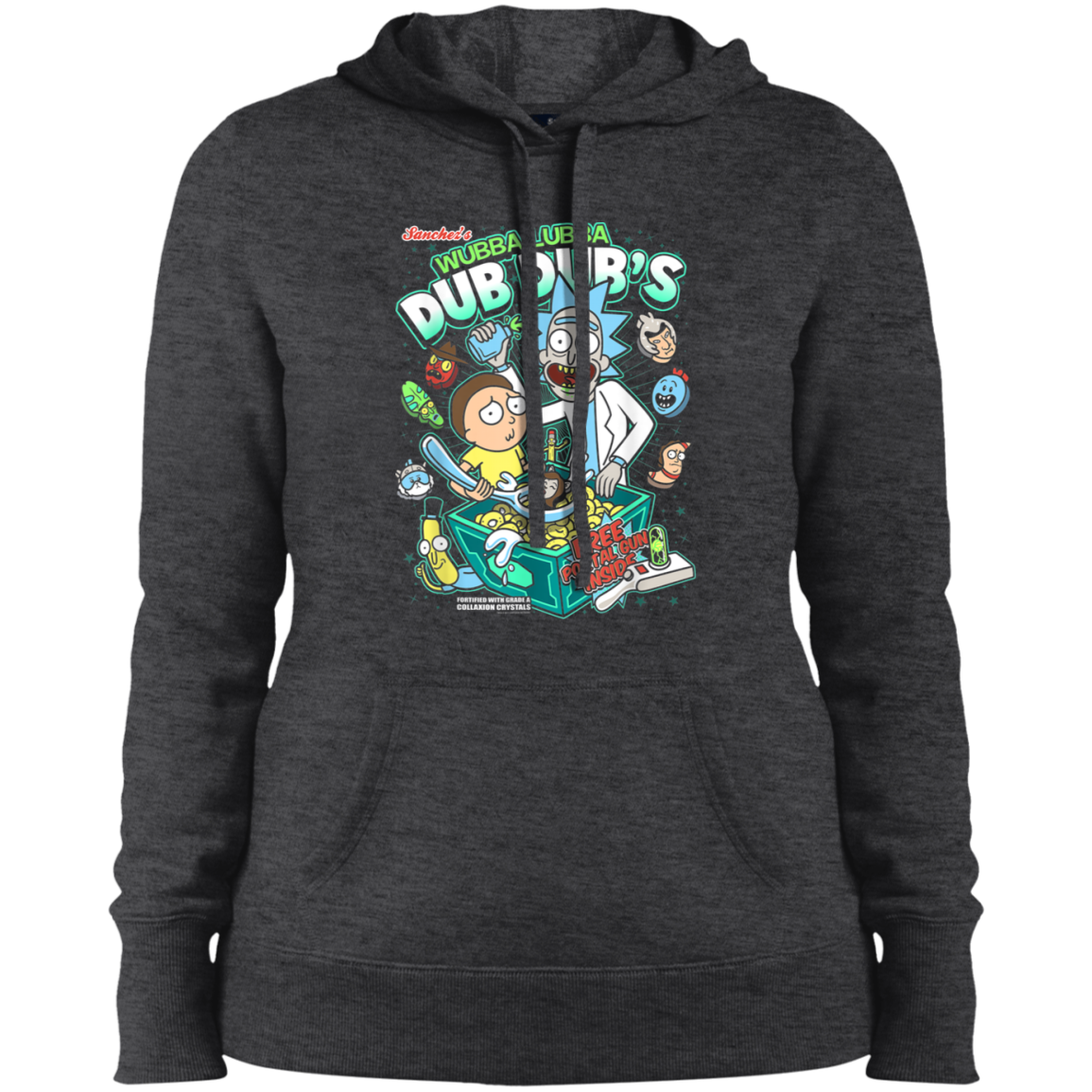 "DUB DUBS CEREAL" Ladies' Pullover Hooded Sweatshirt