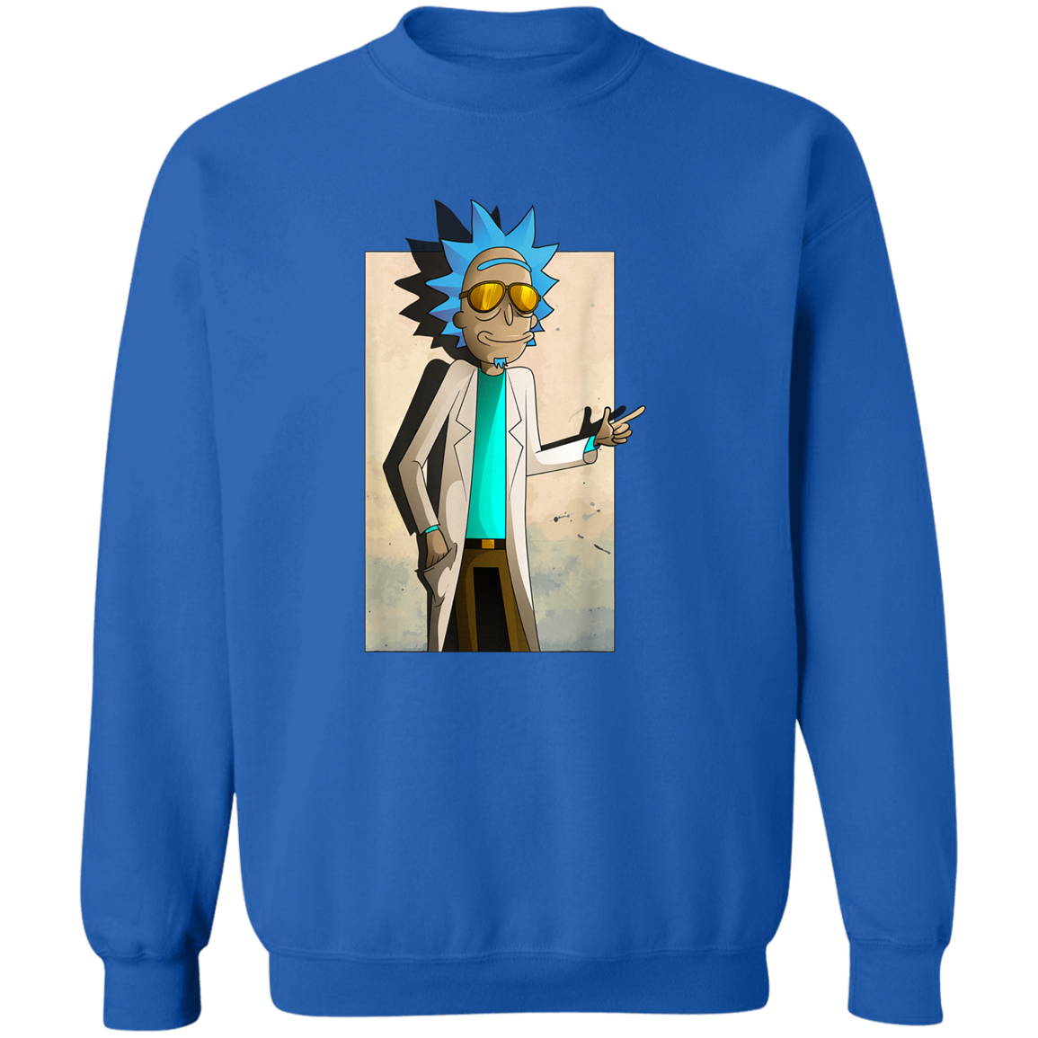 "COOL RICK" Crewneck Pullover Sweatshirt