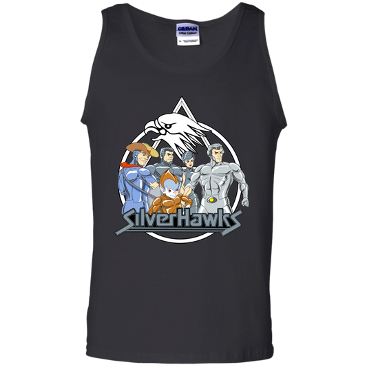 "SILVERHAWKS" 100% Cotton Tank Top