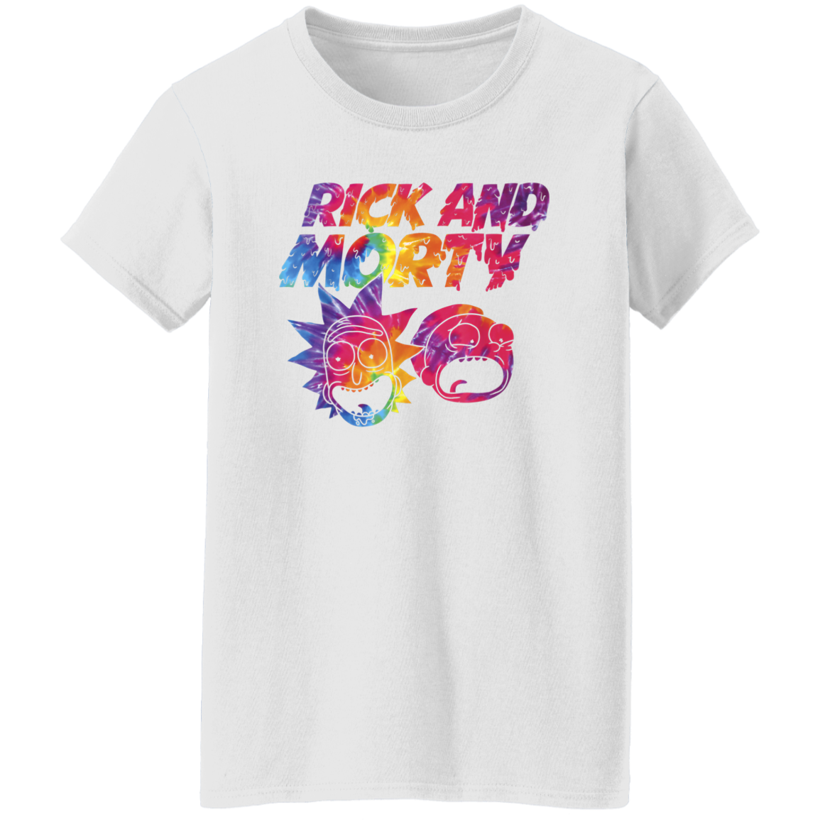 "ACID TRIP RICK AND MORTY" Ladies' 5.3 oz. T-Shirt