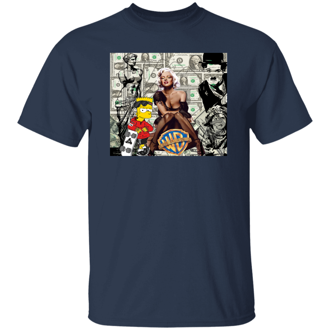 "MONEY MAKING MARILYN" 5.3 oz. T-Shirt