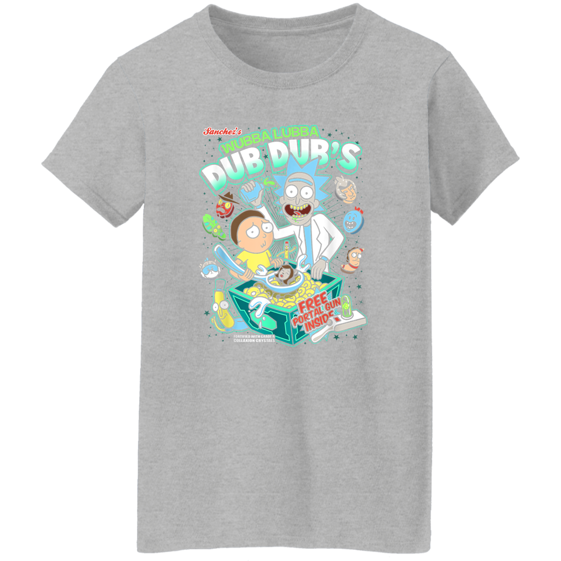 "DUB DUBS CEREAL" Ladies' 5.3 oz. T-Shirt