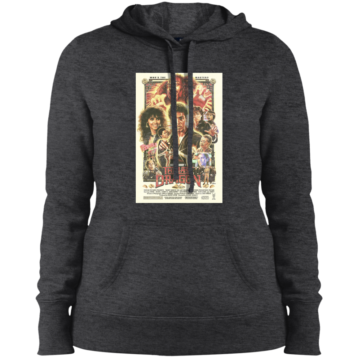 "WHO IS THE MASTER" Ladies' Pullover Hooded Sweatshirt