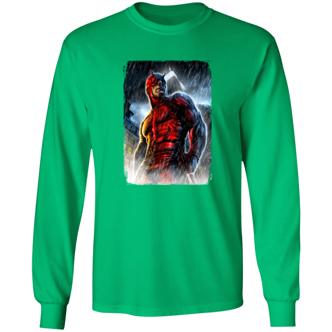 "THE MAN WITHOUT FEAR" LS Ultra Cotton T-Shirt