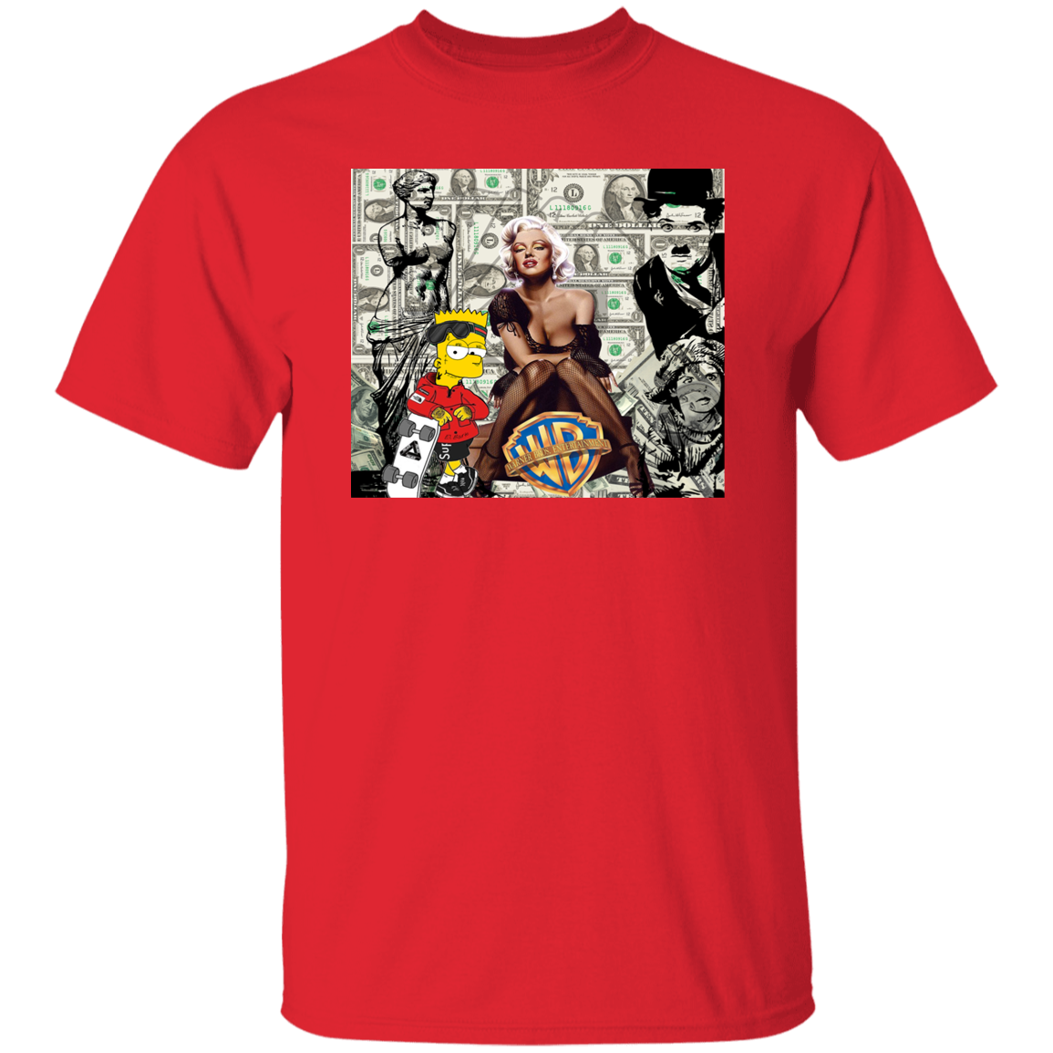 "MONEY MAKING MARILYN" 5.3 oz. T-Shirt