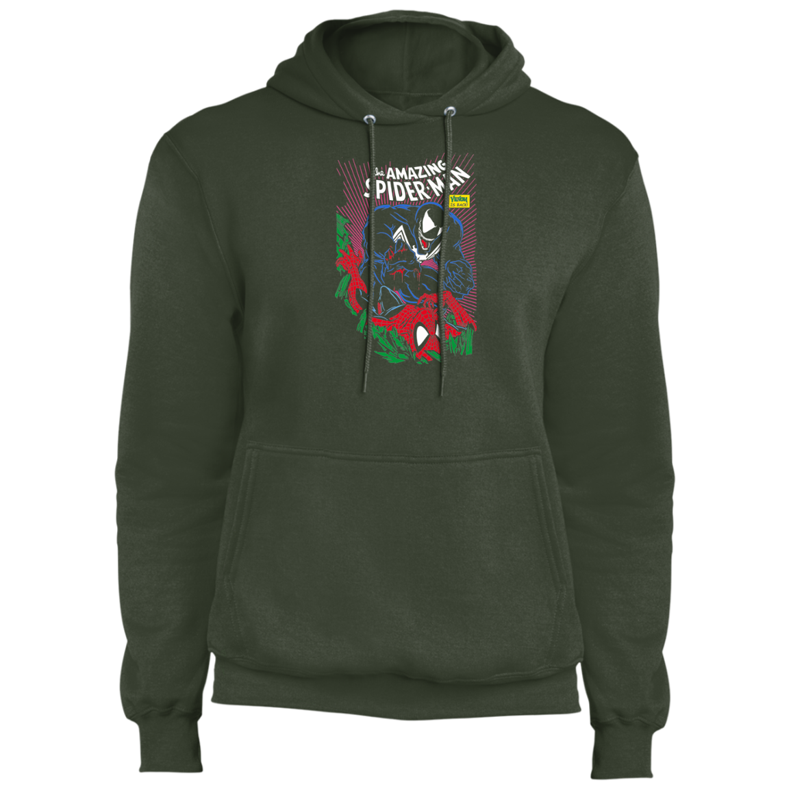 "VENOM IS BACK" Core Fleece Pullover Hoodie