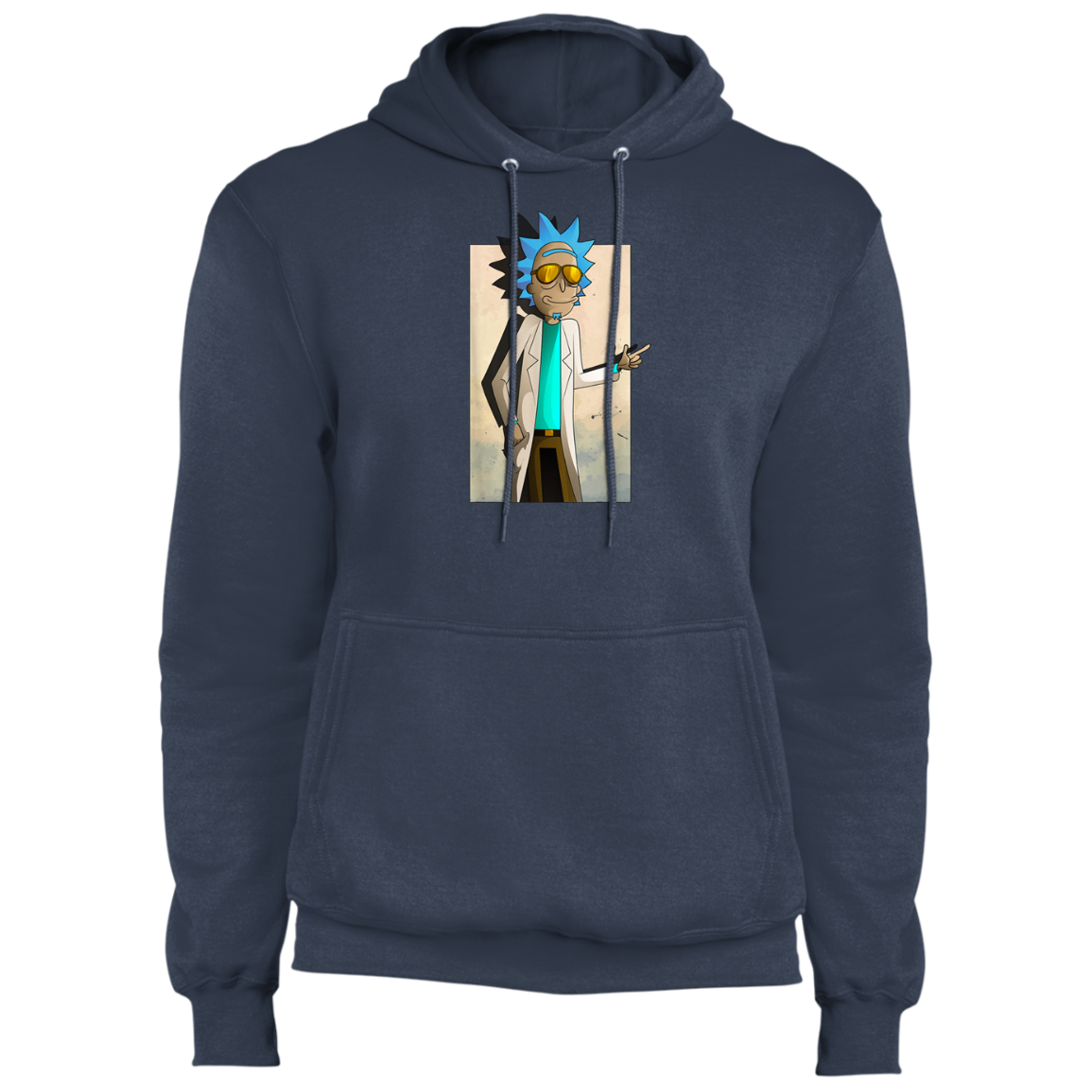 "COOL RICK" Core Fleece Pullover Hoodie