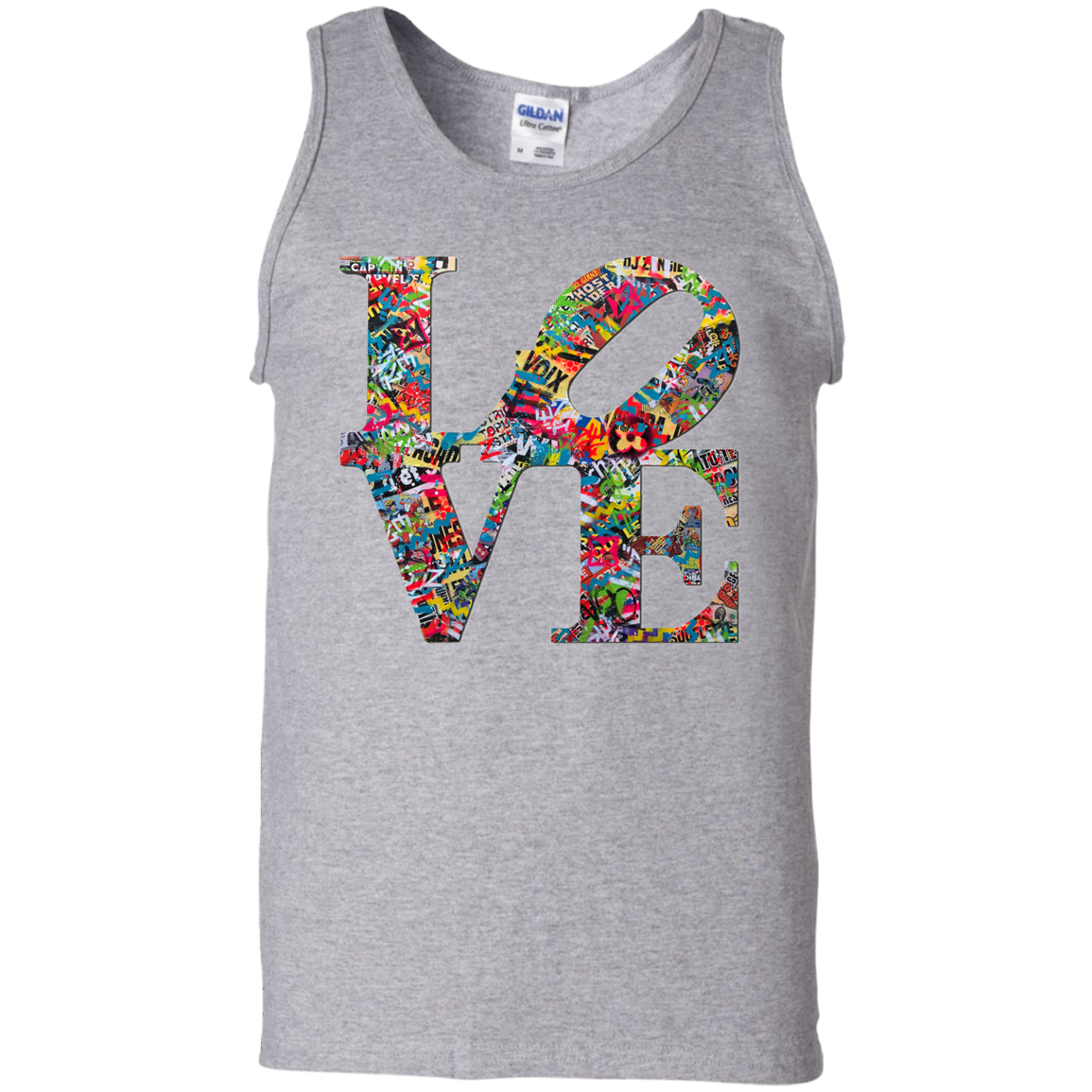 "LOVE 2.0" 100% Cotton Tank Top