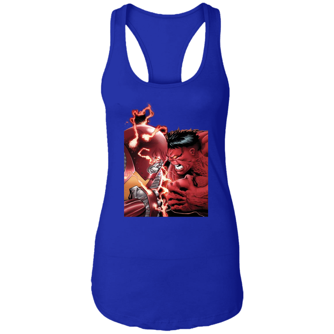 "THE ULTIMATE GRUDGE MATCH" Ladies Ideal Racerback Tank