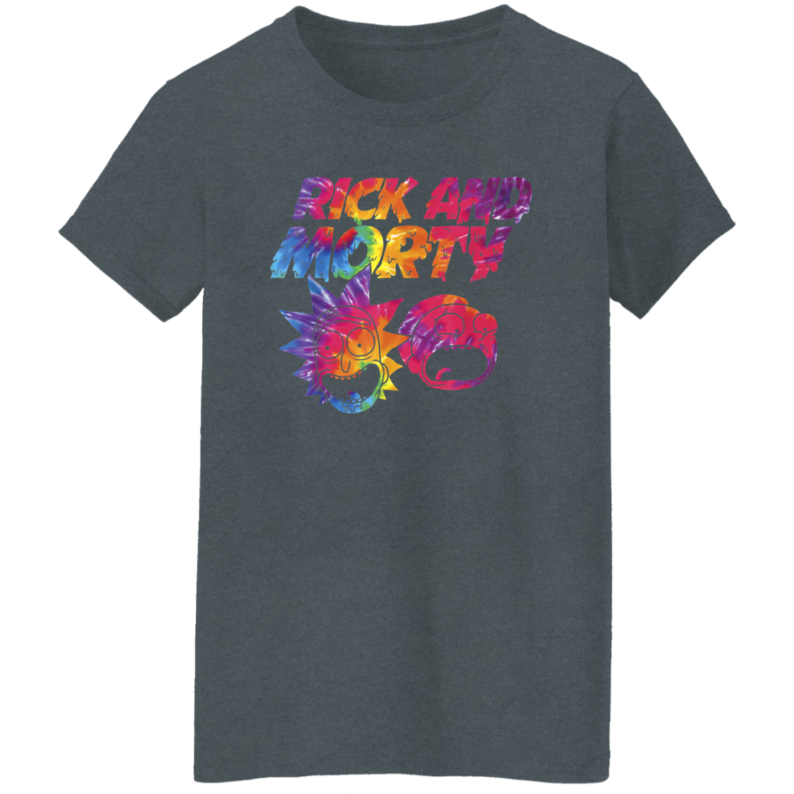 "ACID TRIP RICK AND MORTY" Ladies' 5.3 oz. T-Shirt