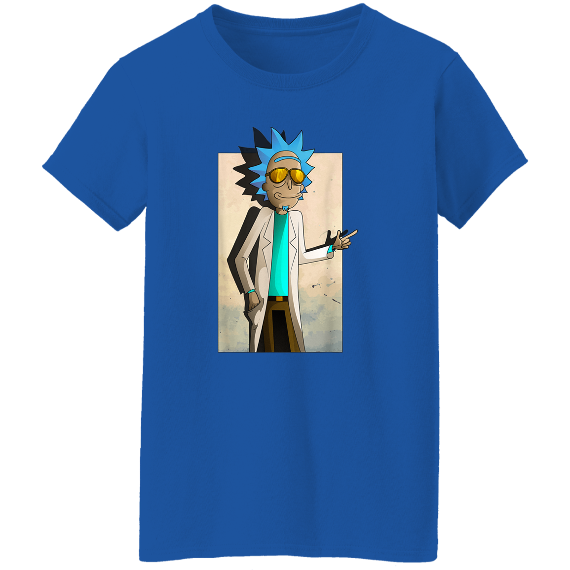 "COOL RICK" Ladies' 5.3 oz. T-Shirt