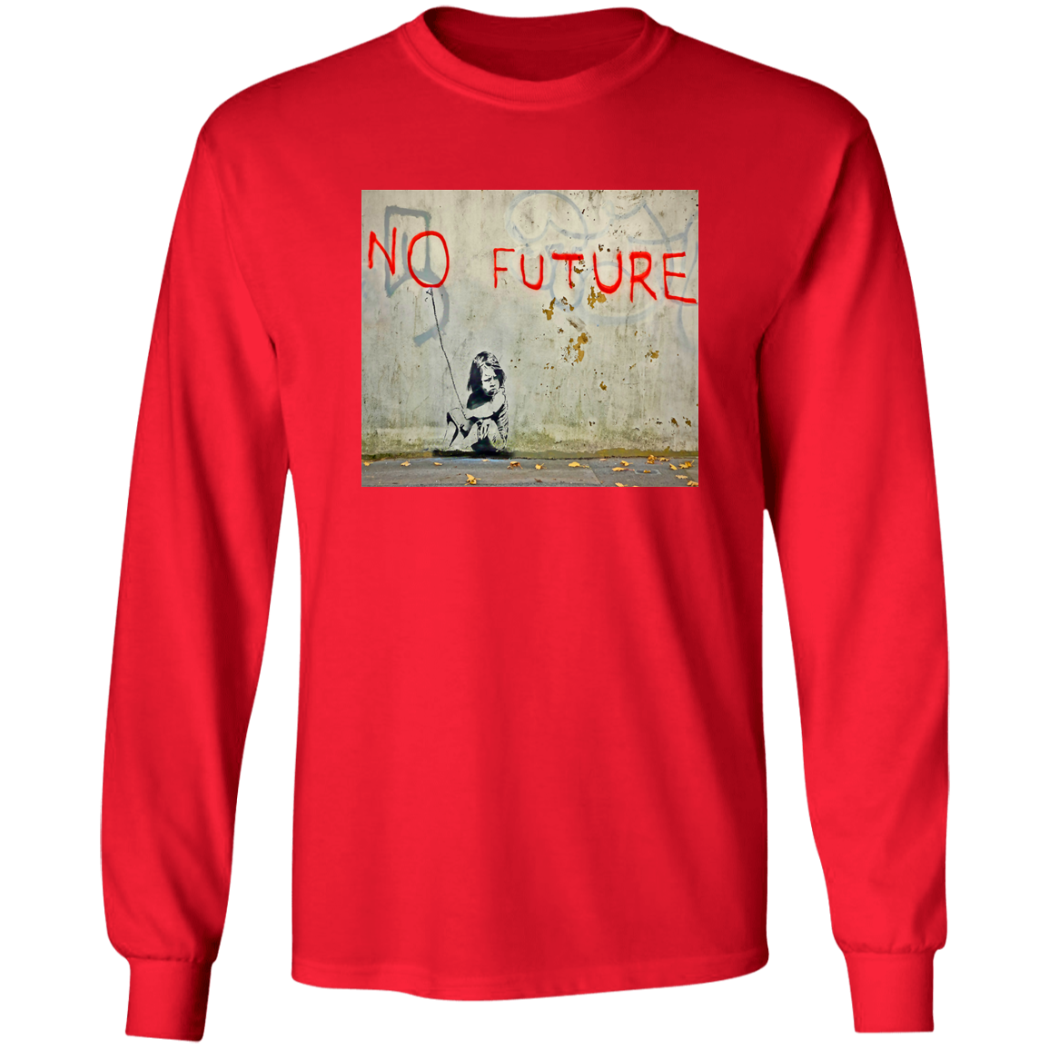 "NO FUTURE" LS Ultra Cotton T-Shirt