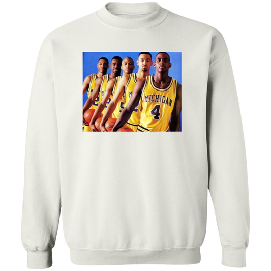 "FABFIVE" Crewneck Pullover Sweatshirt