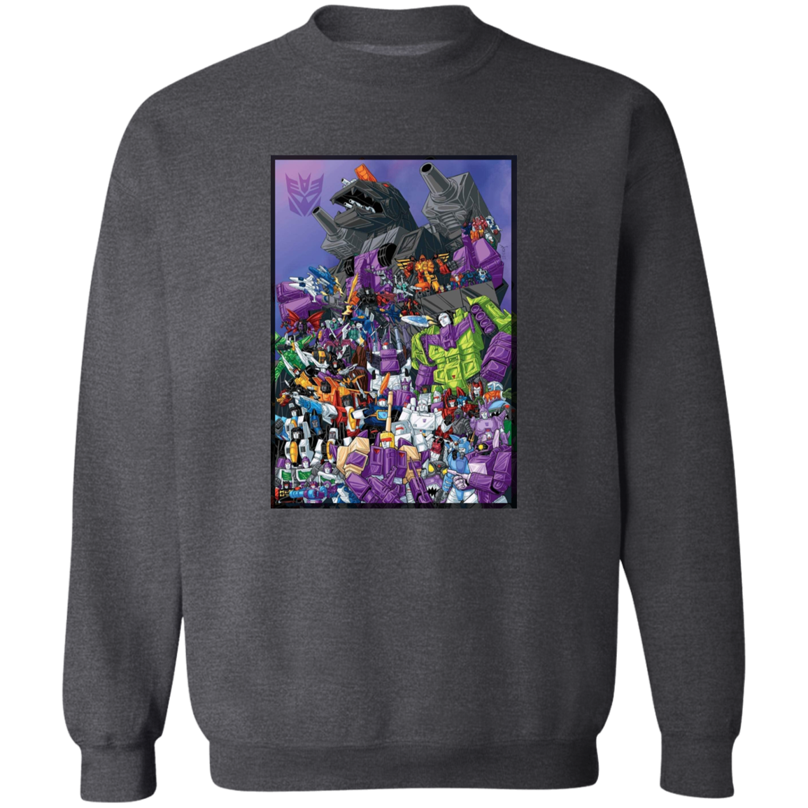 "DECEPTICONS UNITE" Crewneck Pullover Sweatshirt