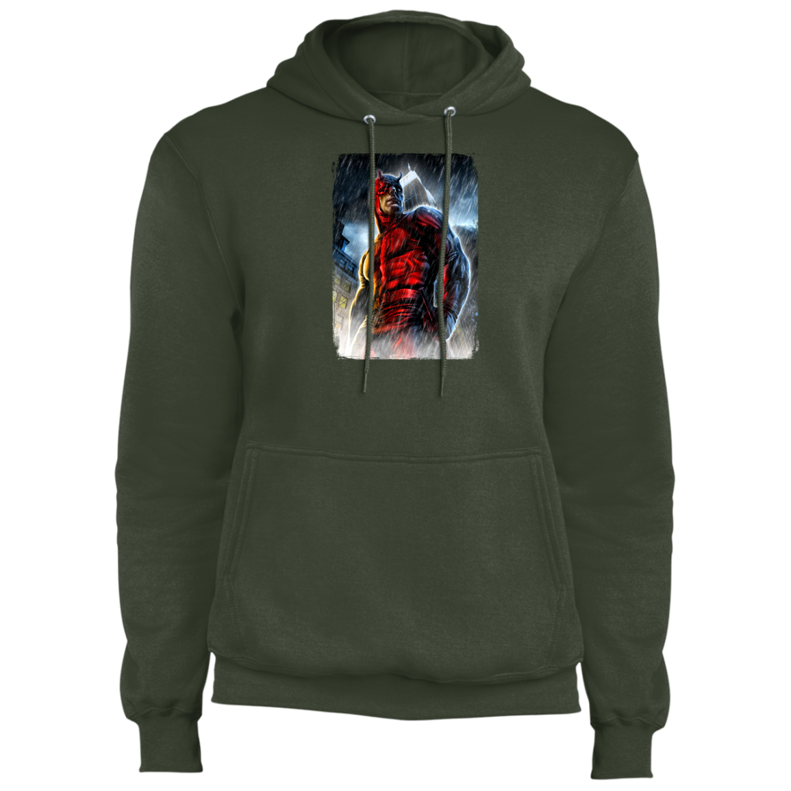 "THE MAN WITHOUT FEAR" Core Fleece Pullover Hoodie