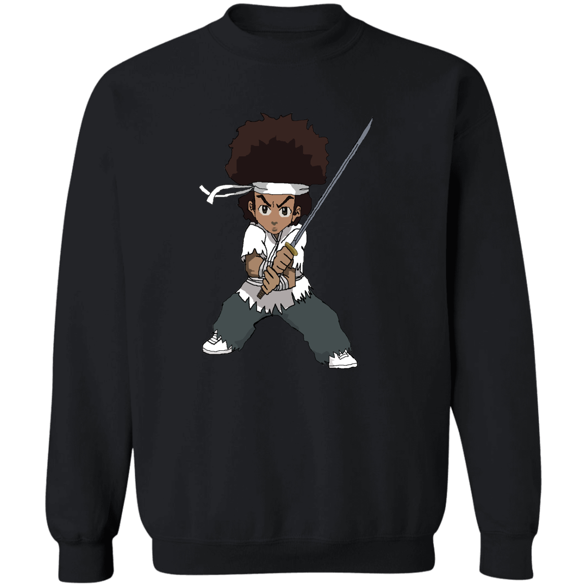 "FREEMAN SAMURAI" Crewneck Pullover Sweatshirt