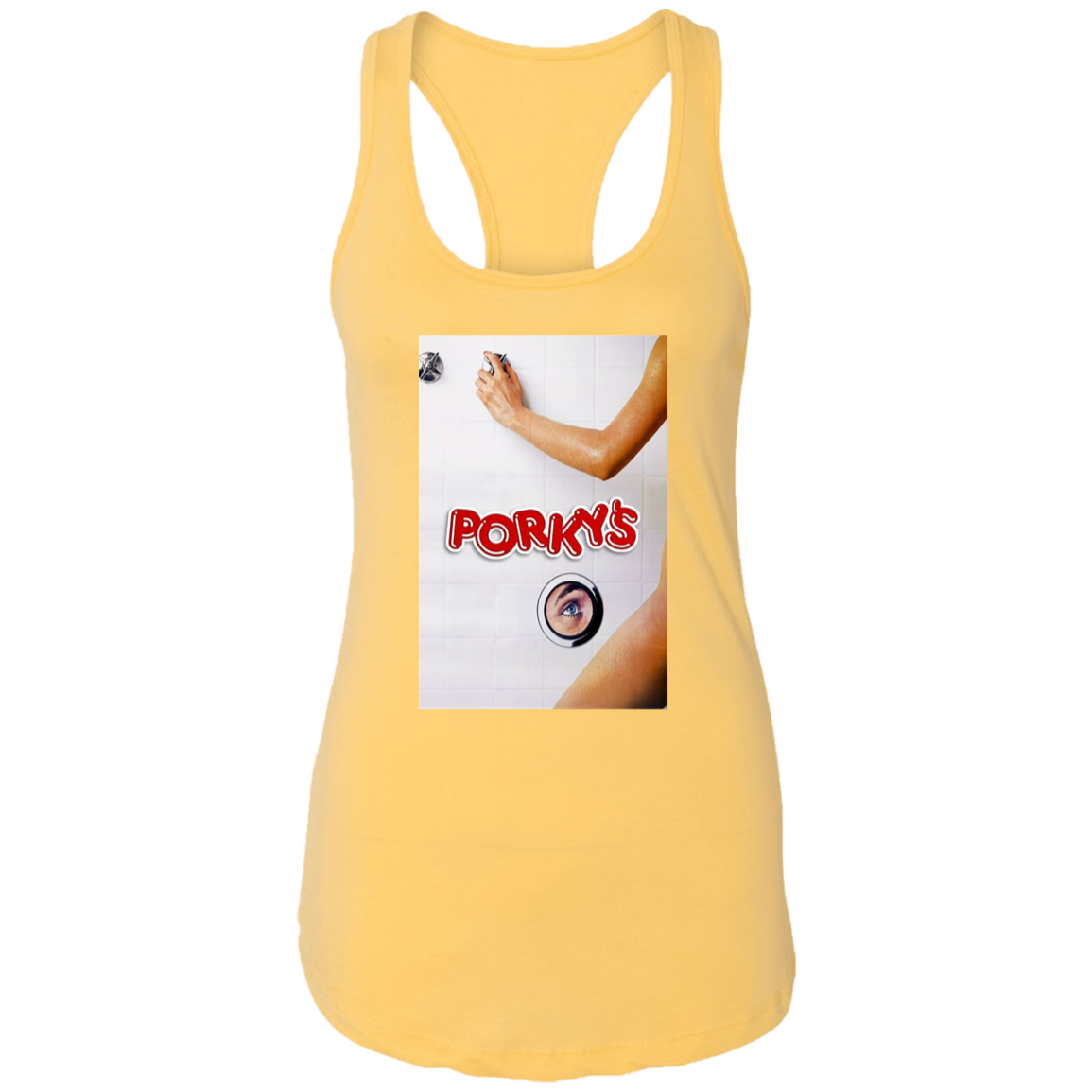 "GET IT AT" Ladies Ideal Racerback Tank