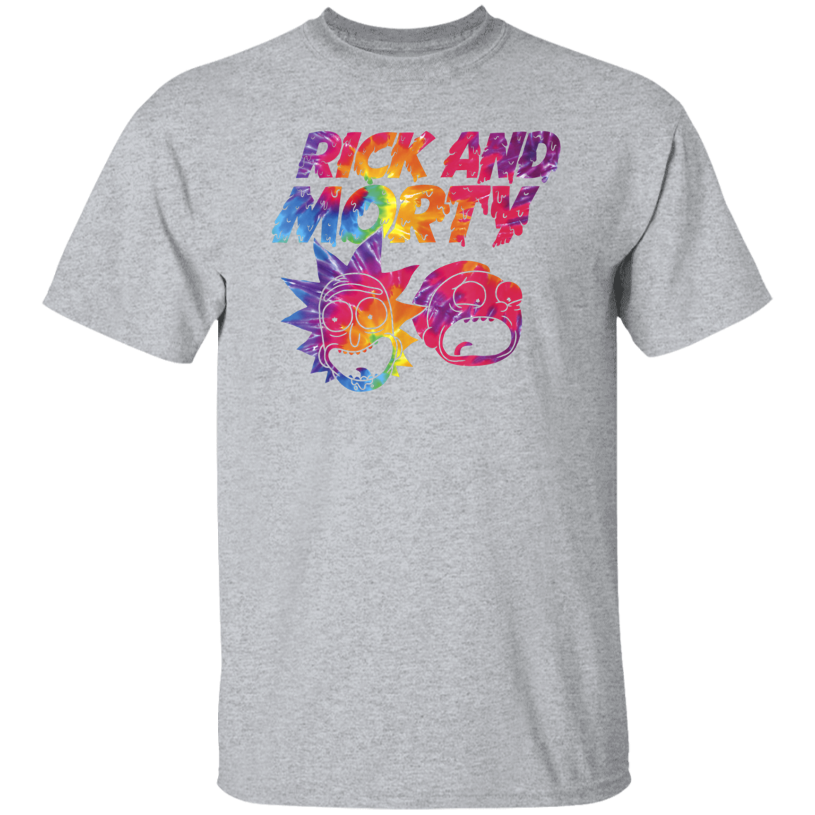 "ACID TRIP RICK AND MORTY" 5.3 oz. T-Shirt