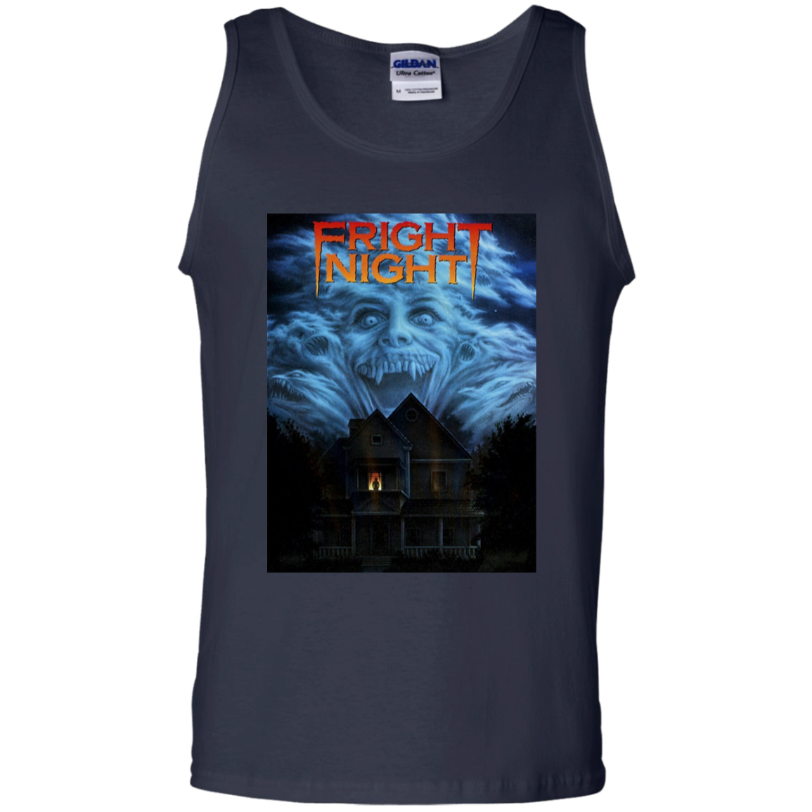 "FRIGHT NIGHT" 100% Cotton Tank Top