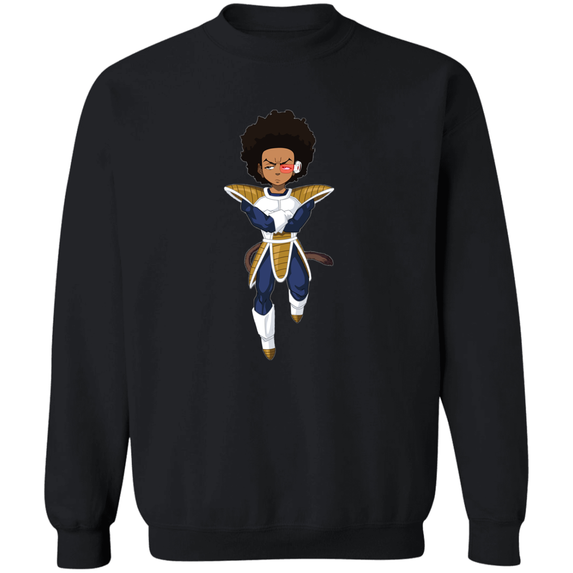 "HUEGETA" Crewneck Pullover Sweatshirt