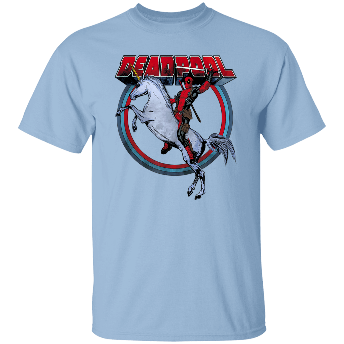 "UNICORN DEADPOOL" 5.3 oz. T-Shirt