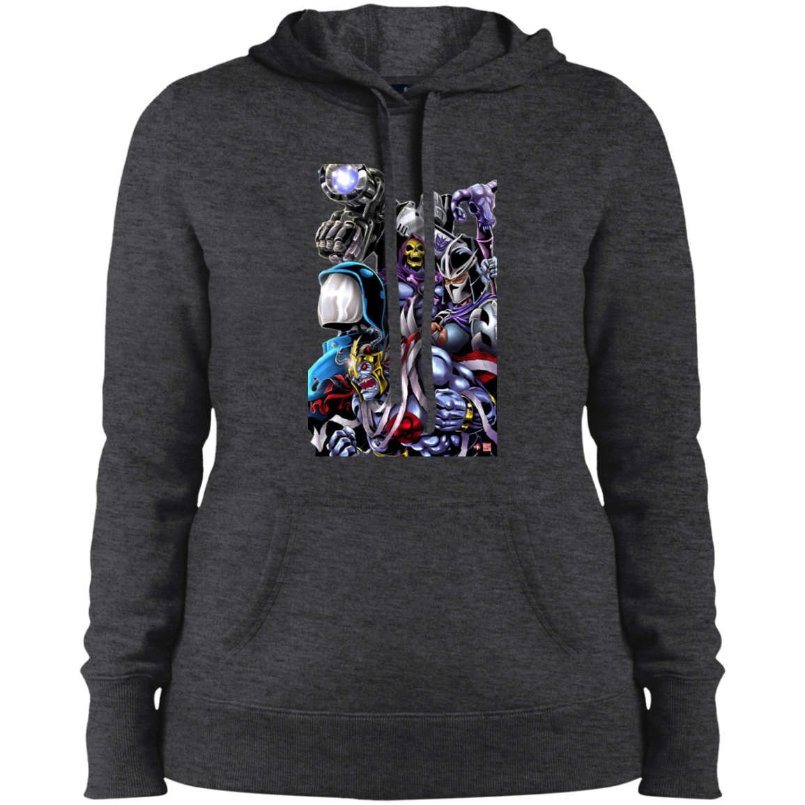 "80's EVIL" Ladies' Pullover Hooded Sweatshirt