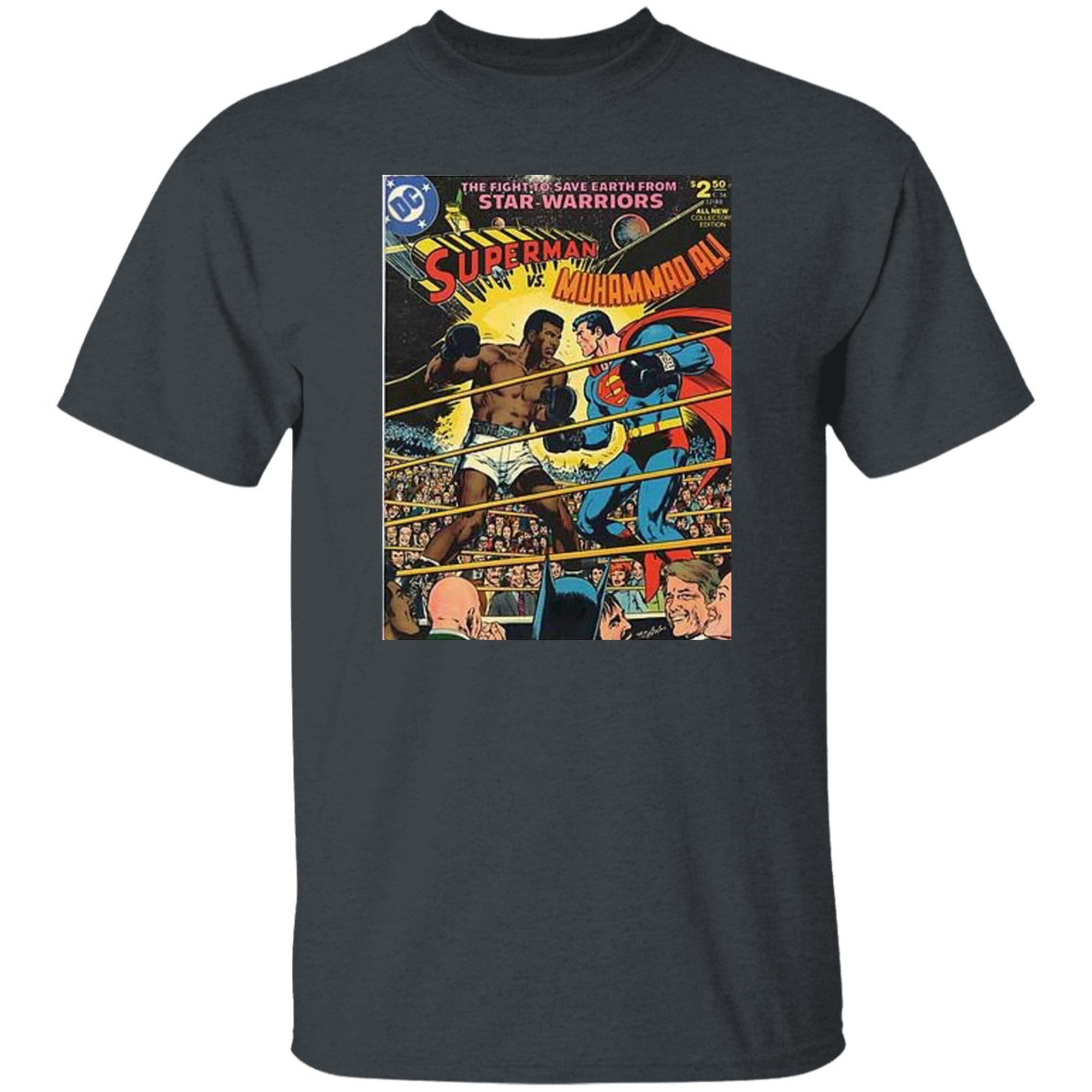 "SUPERMAN VS ALI" 5.3 oz. T-Shirt