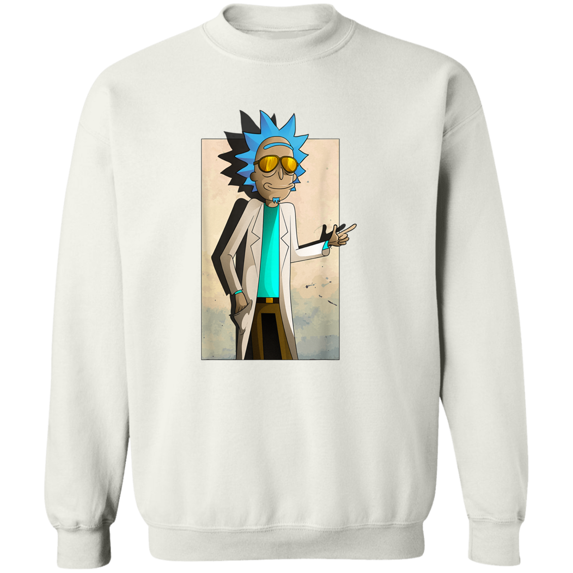 "COOL RICK" Crewneck Pullover Sweatshirt