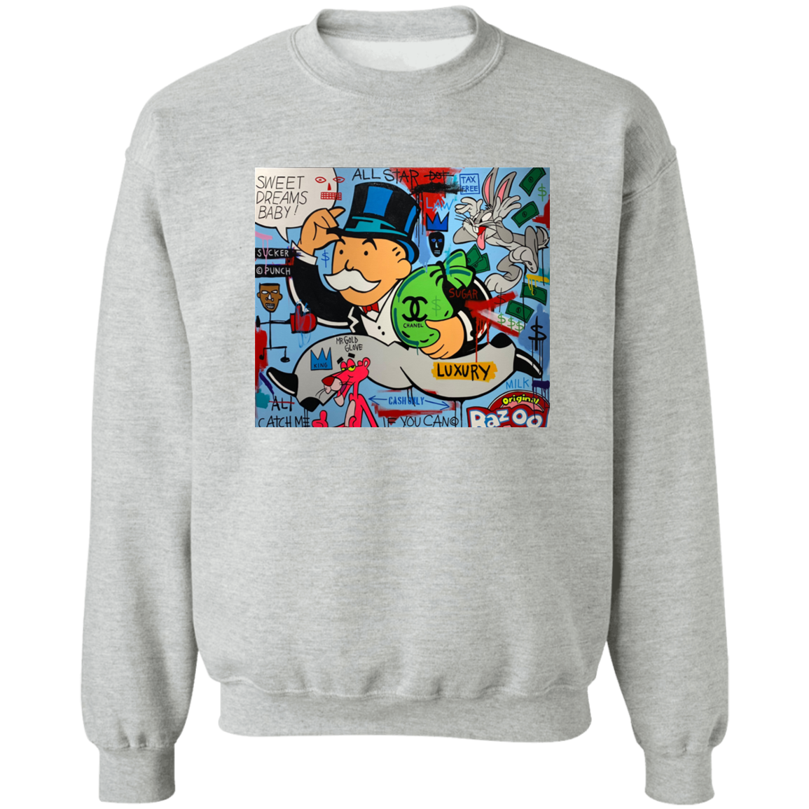 "SWEET DREAMS" Crewneck Pullover Sweatshirt