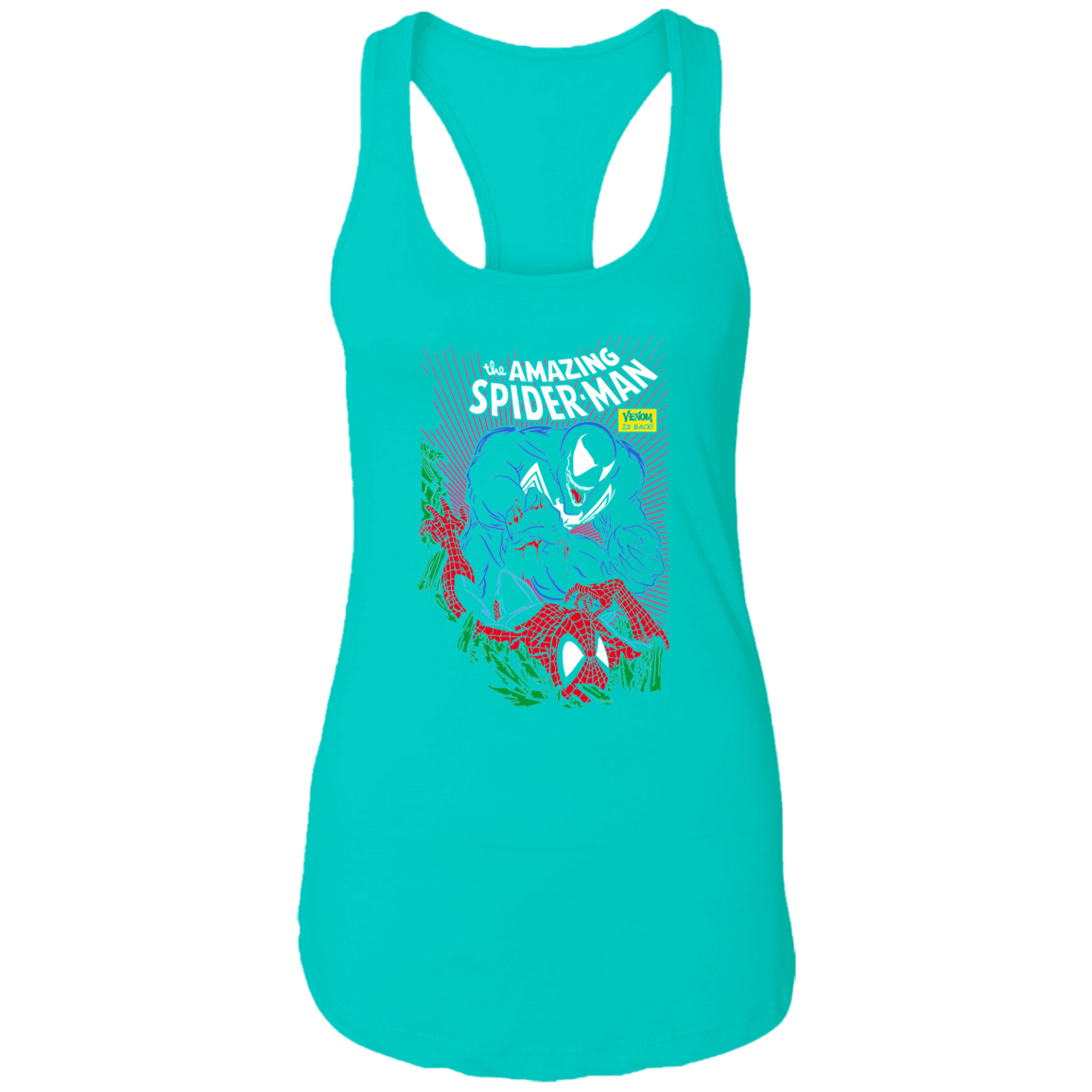 "VENOM IS BACK" Ladies Ideal Racerback Tank