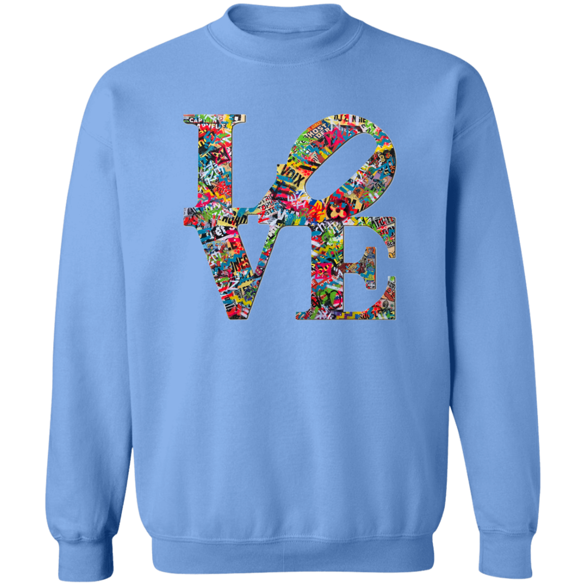 "LOVE 2.0" Crewneck Pullover Sweatshirt