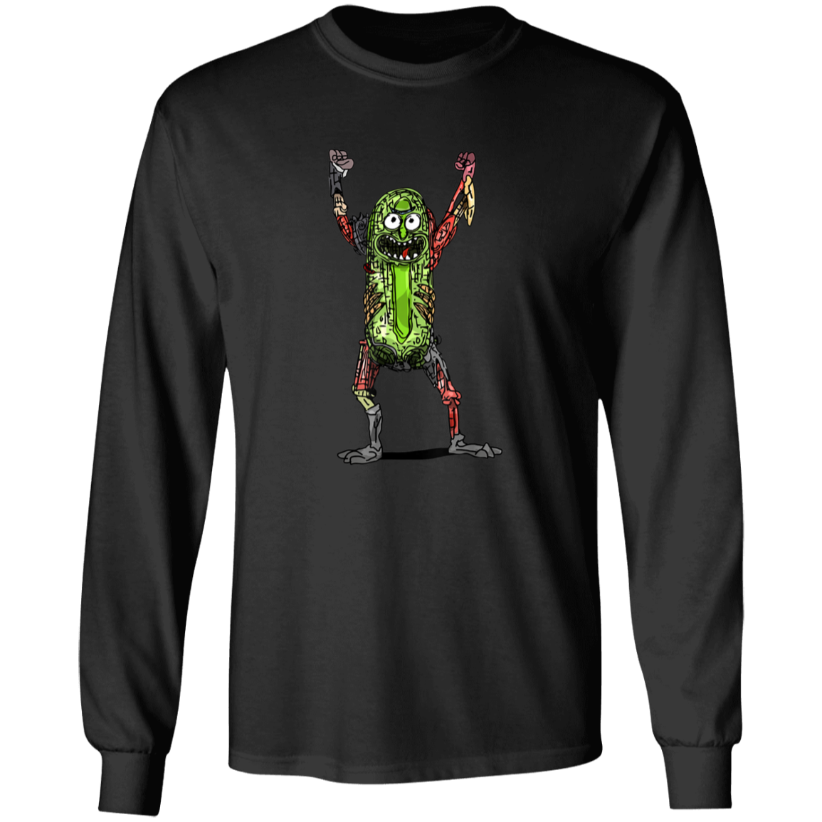 "PICKLE RICK" LS Ultra Cotton T-Shirt