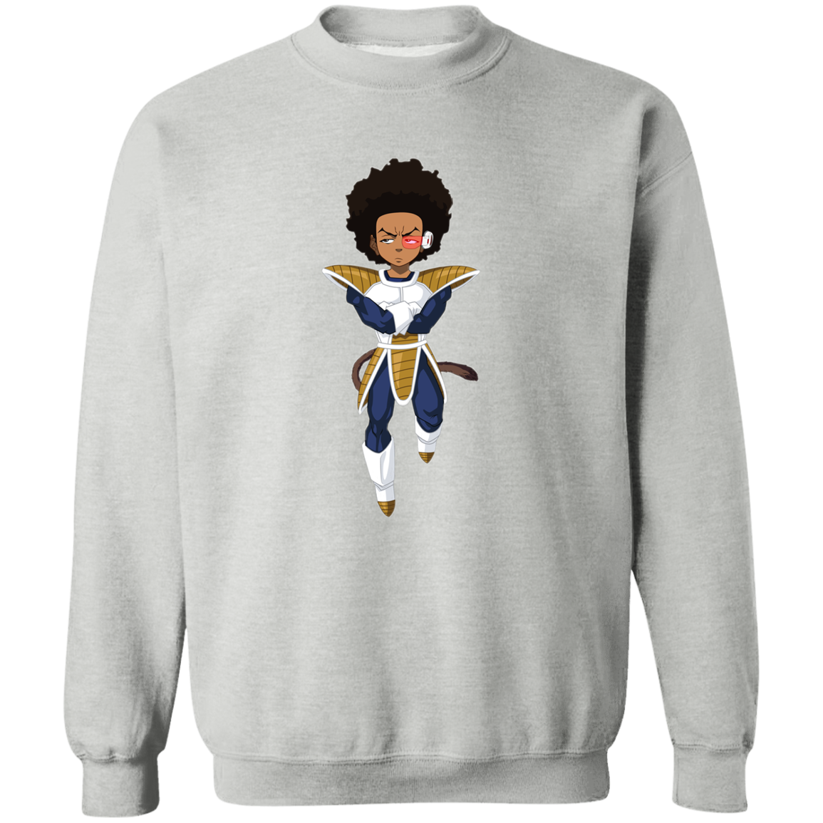 "HUEGETA" Crewneck Pullover Sweatshirt