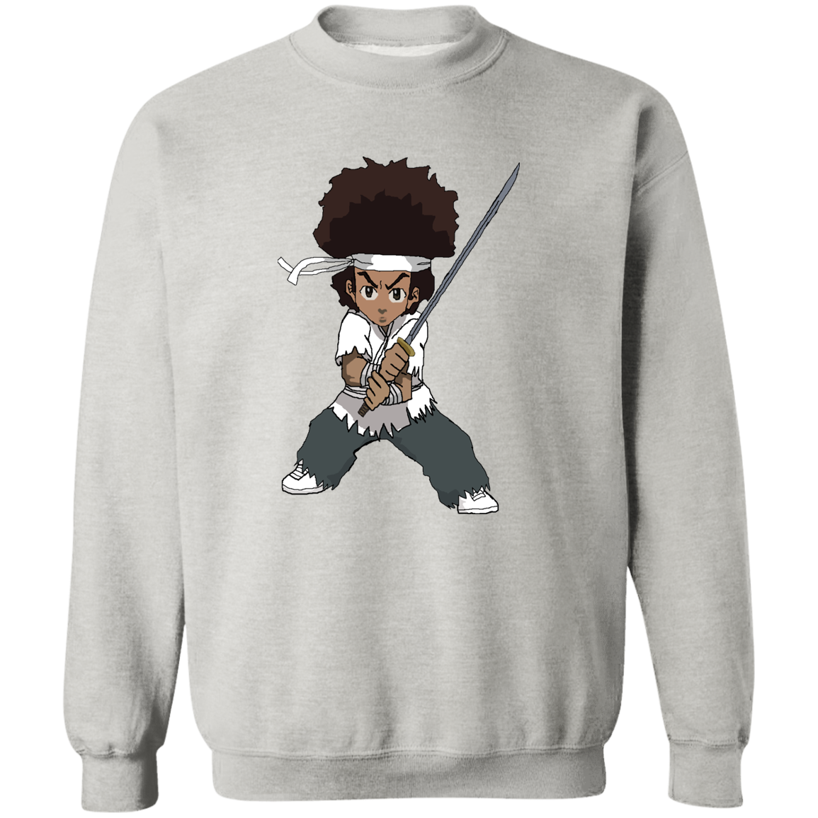 "FREEMAN SAMURAI" Crewneck Pullover Sweatshirt