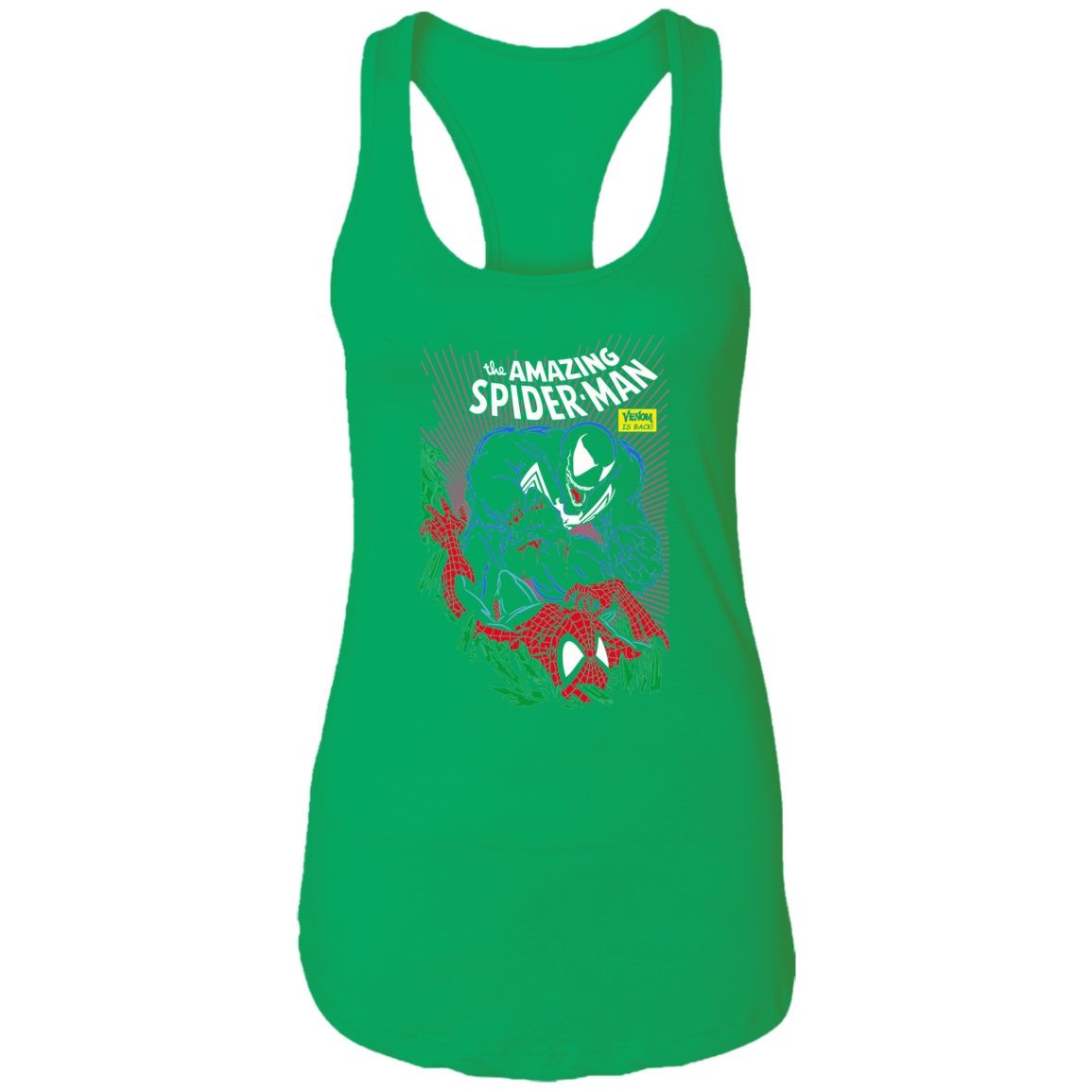 "VENOM IS BACK" Ladies Ideal Racerback Tank