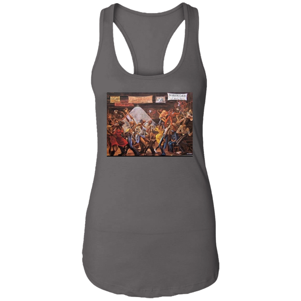 "GOOD TIMES" Ladies Ideal Racerback Tank