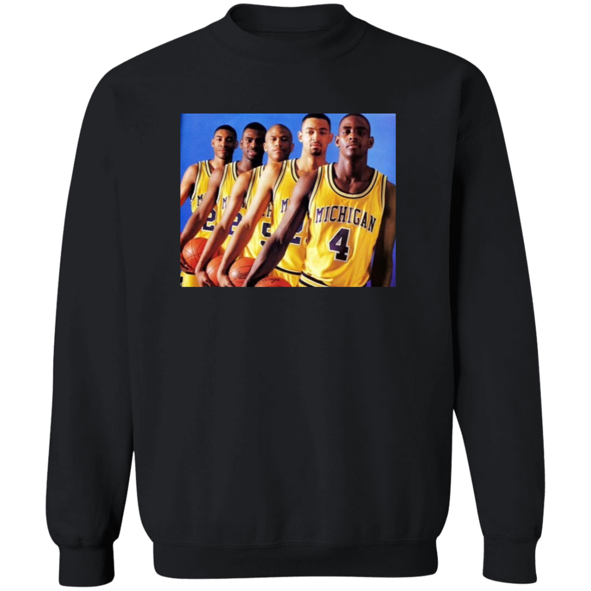 "FABFIVE" Crewneck Pullover Sweatshirt