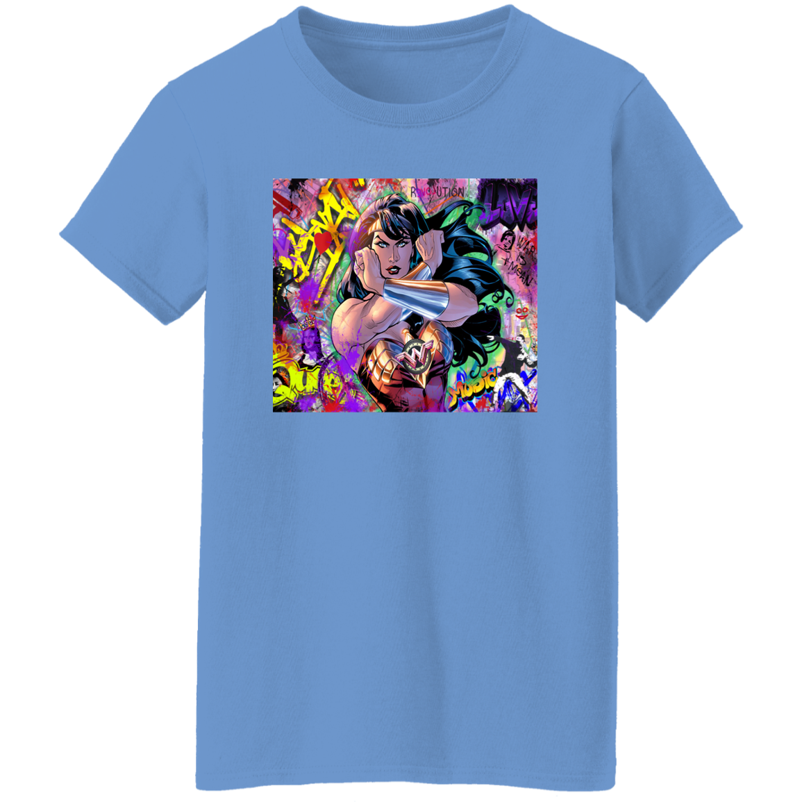 "WONDER WOMAN" Ladies' 5.3 oz. T-Shirt