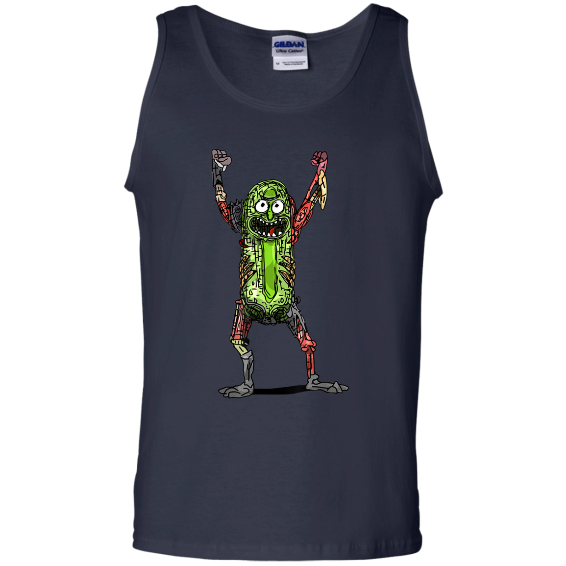 "PICKLE RICK" 100% Cotton Tank Top