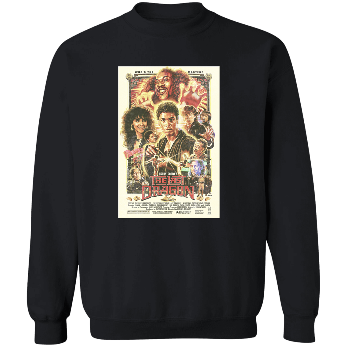 "WHO IS THE MASTER" Crewneck Pullover Sweatshirt