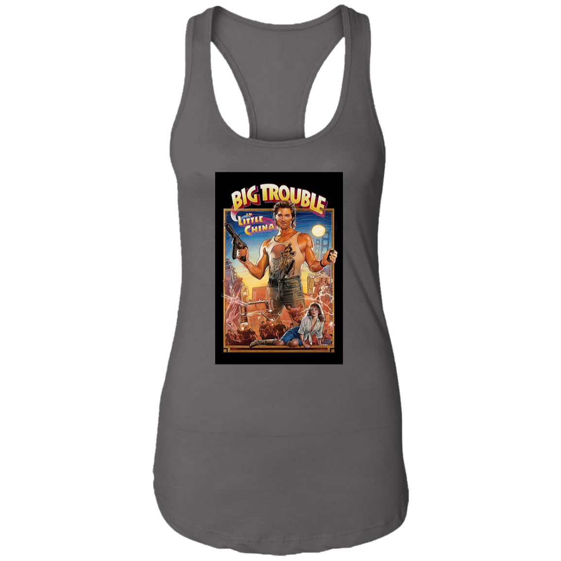 "PORKCHOP EXPRESS" Ladies Ideal Racerback Tank