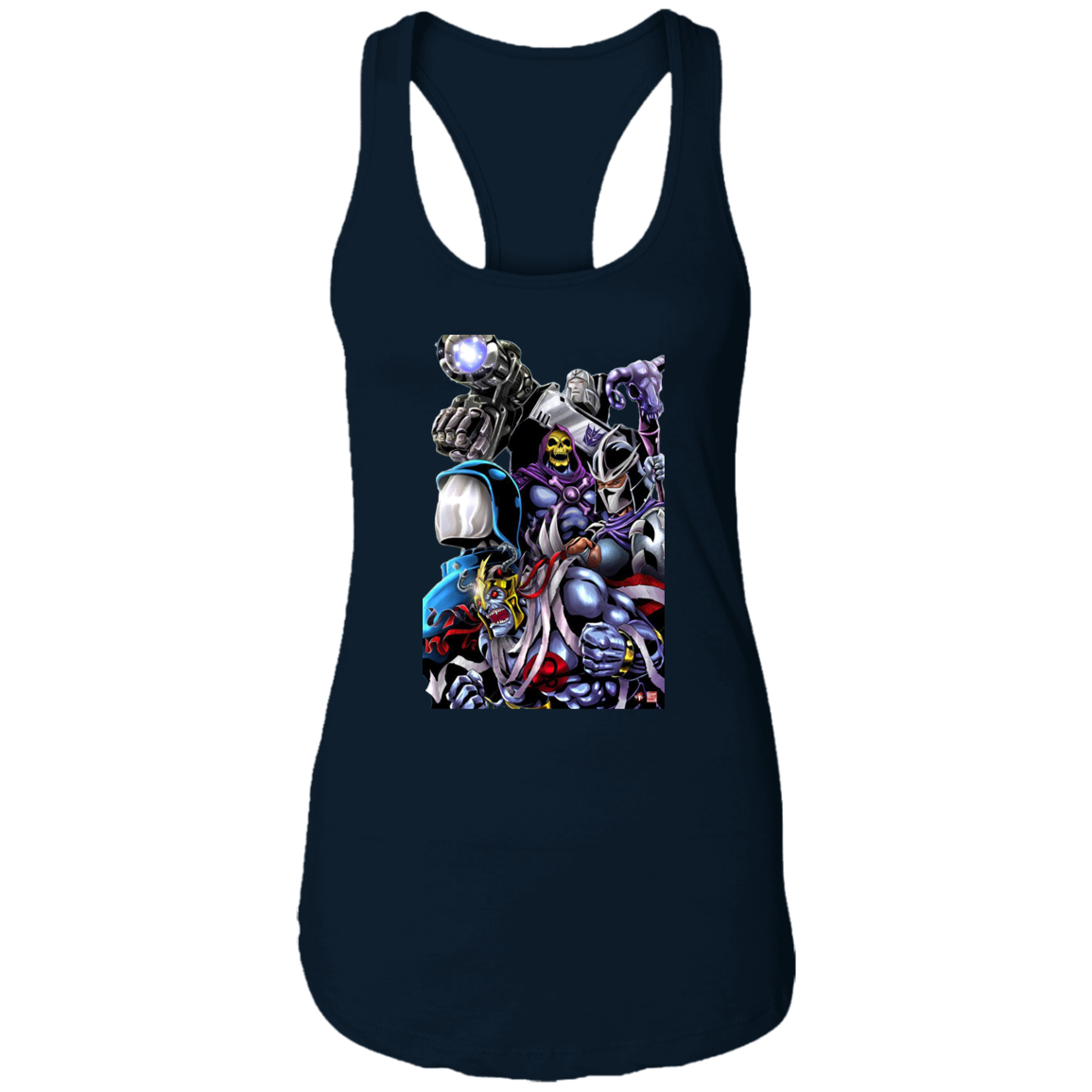 "80's EVIL" Ladies Ideal Racerback Tank