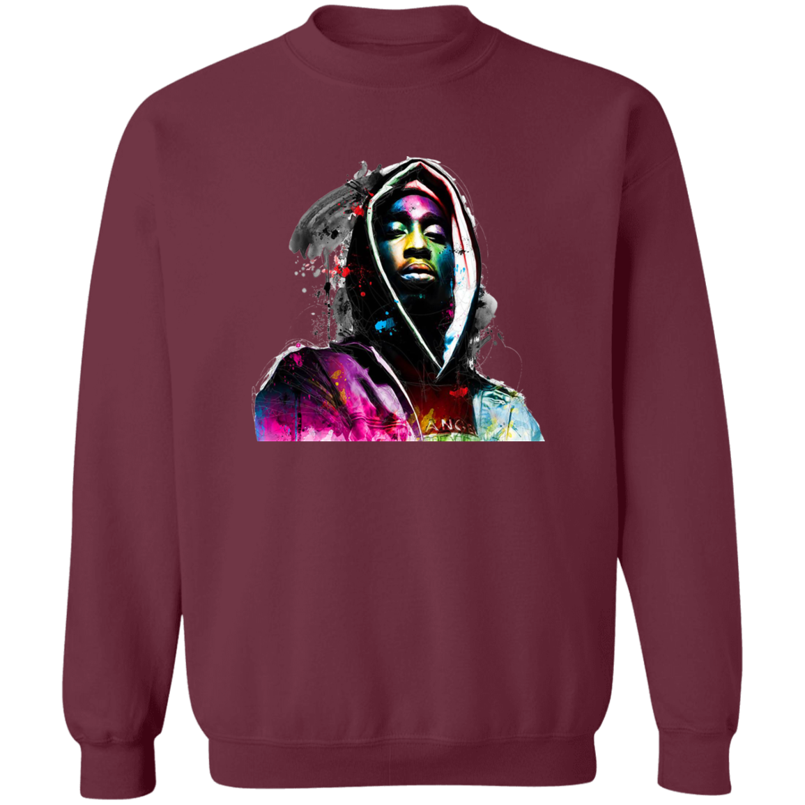 "DEAR MAMA" Crewneck Pullover Sweatshirt