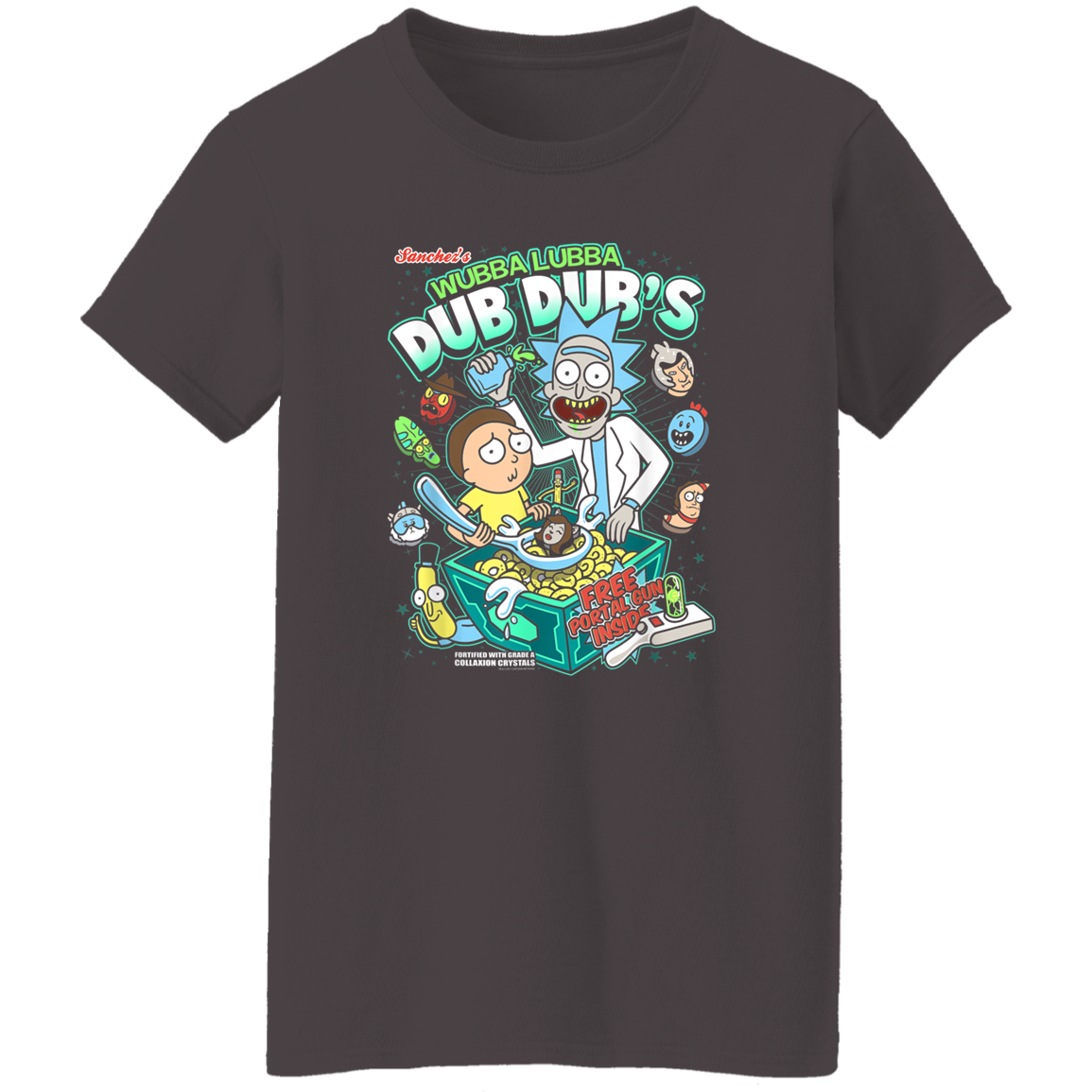 "DUB DUBS CEREAL" Ladies' 5.3 oz. T-Shirt