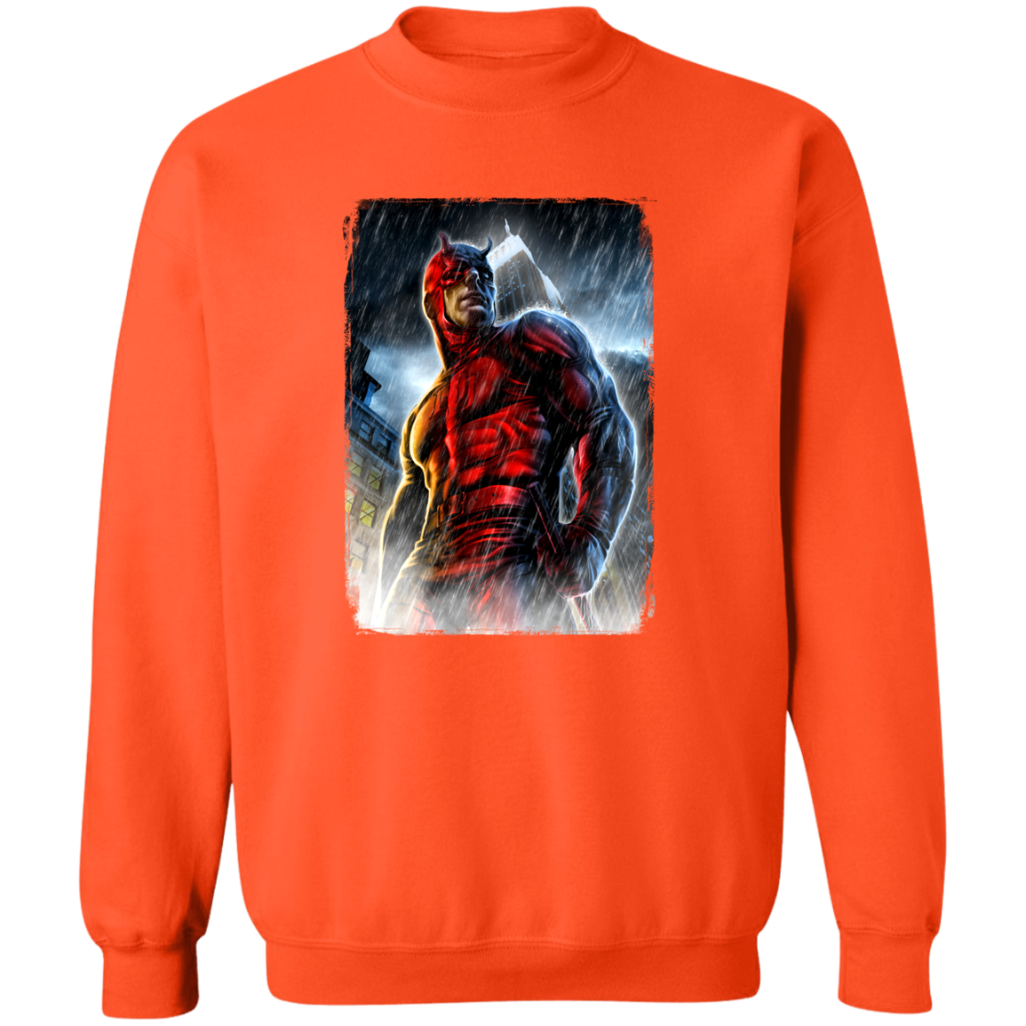 "THE MAN WITHOUT FEAR" Crewneck Pullover Sweatshirt