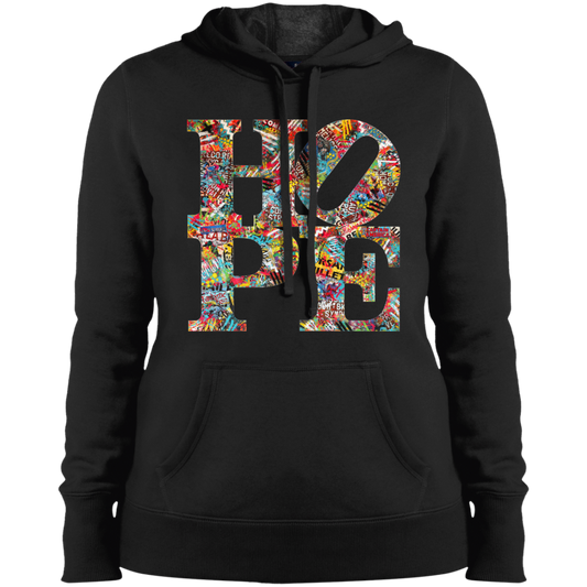 "HOPE" Ladies' Pullover Hooded Sweatshirt