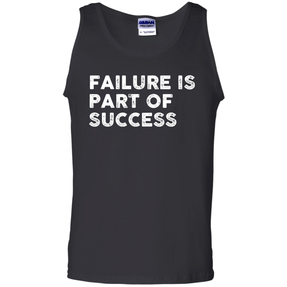 "FAILURE IS" 100% Cotton Tank Top