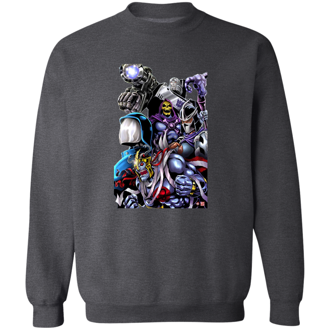 "80's EVIL" Crewneck Pullover Sweatshirt